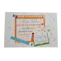Merci maîtresse - Puzzle