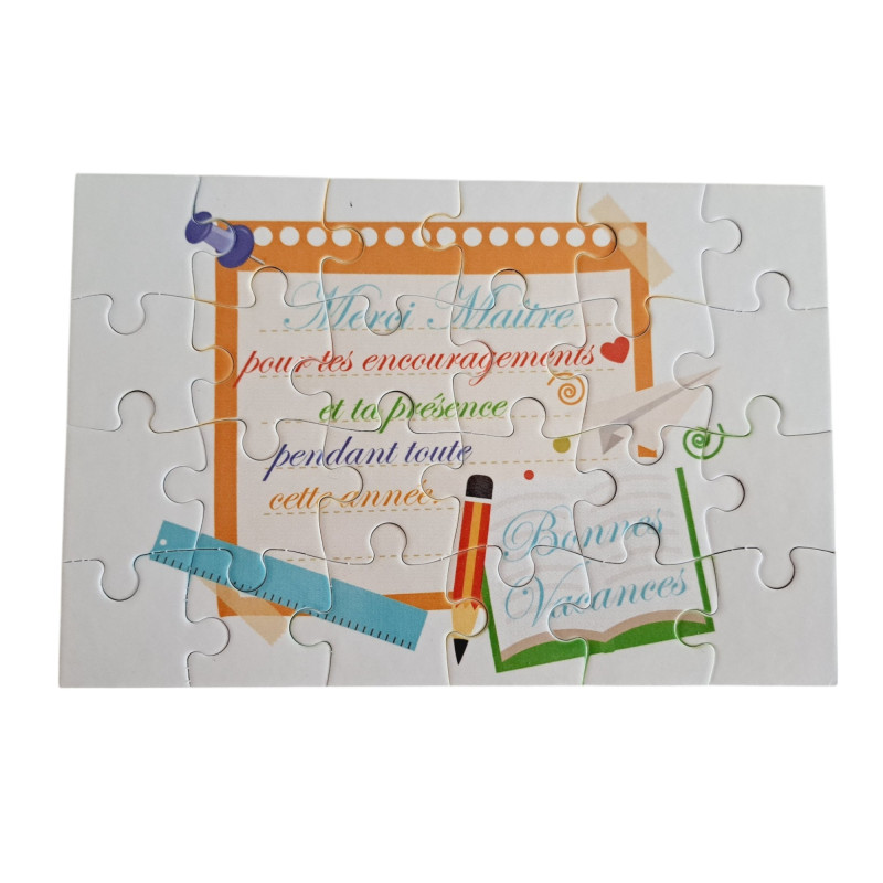 Merci maîtresse - Puzzle