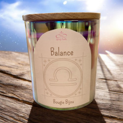 Bougie bijou astrologique Balance infinity candles drome