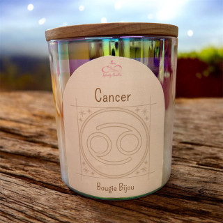 Bougie bijou astrologique cancer infinity candles drome