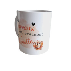Mug "Ma marraine elle est vraiment trop chouette"