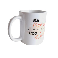 Mug "Ma marraine elle est vraiment trop chouette"