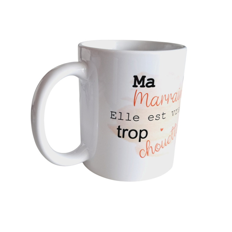 Mug "Ma marraine elle est vraiment trop chouette"