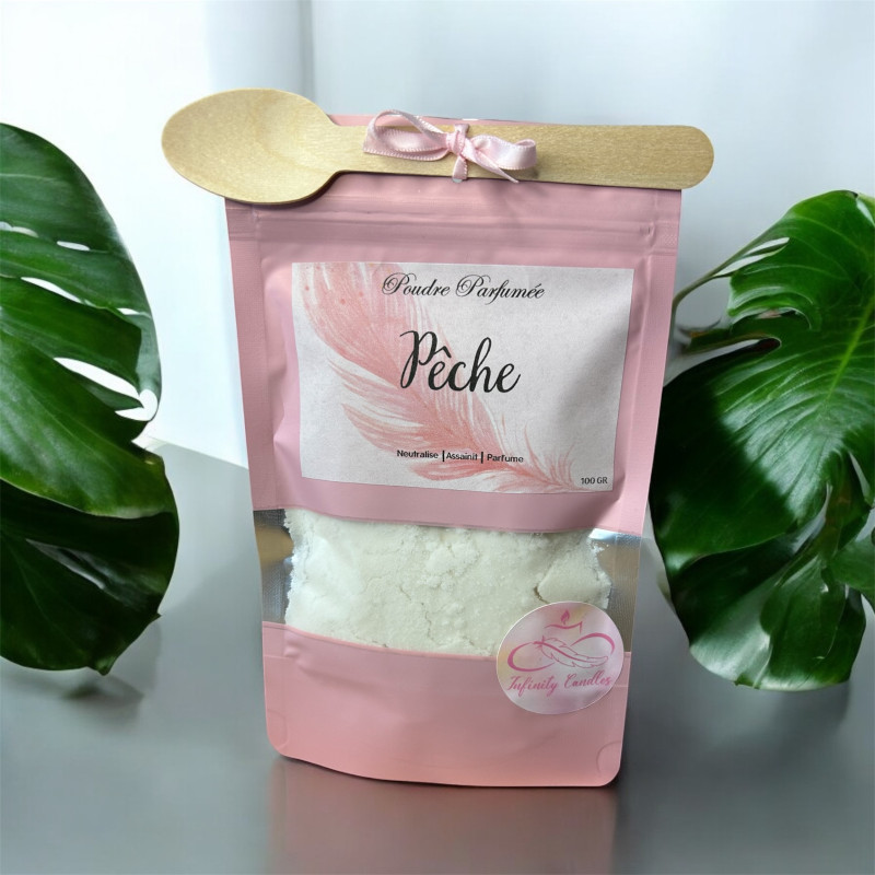 Poudre Parfumée parfum Pêche