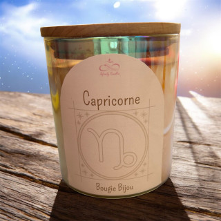 Bougie bijou astrologique Capricorne