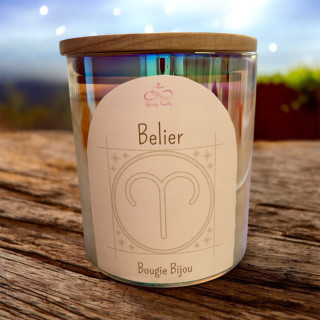 Bougie bijou astrologique Bélier