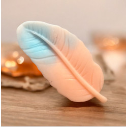 Fondant plume barbe à papa