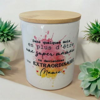 Bougie Annonce parfum Fleur d'Abricotier