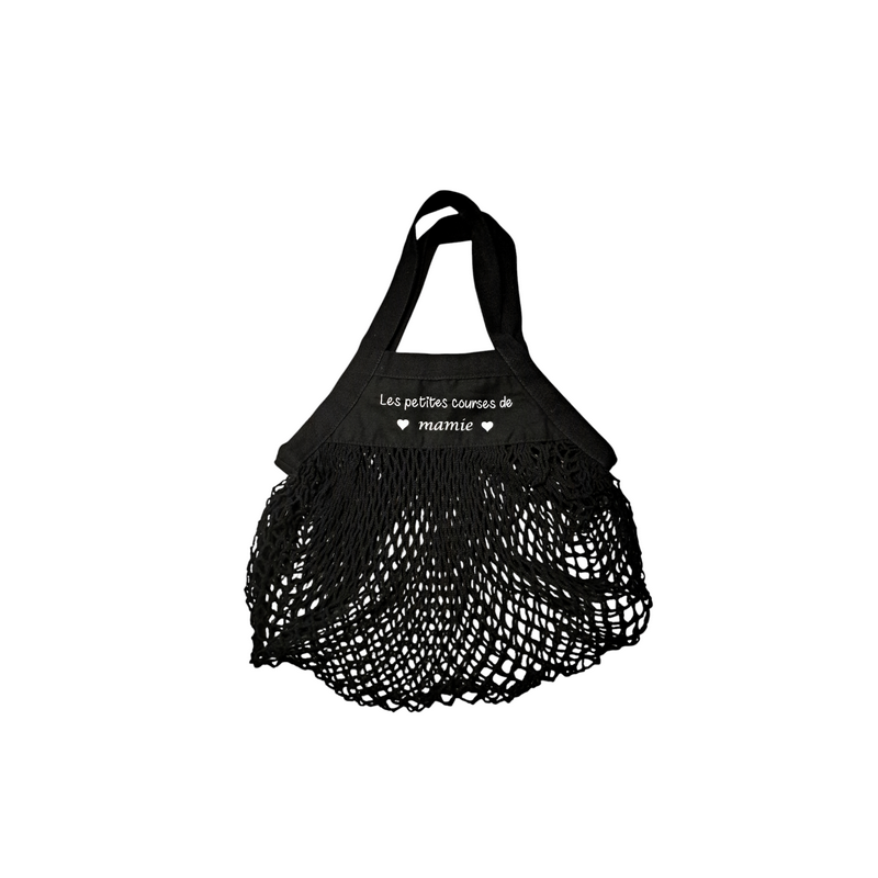 "Les petites courses de mamie" - Sac filet