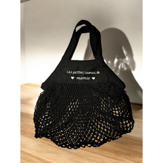 "Les petites courses de mamie" - Sac filet