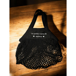 "Les petites courses de mamie" - Sac filet