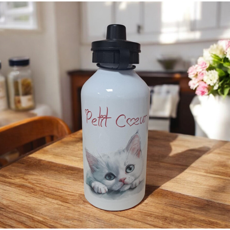 Chat - Gourde Enfant Personnalisée