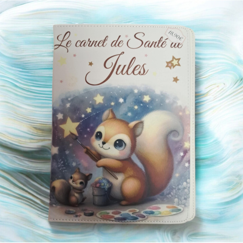 Ecureuil - Protège Carnet de santé