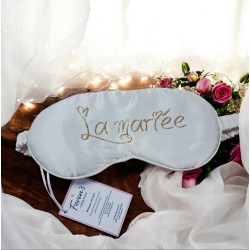 Masque de nuit "La mariée"