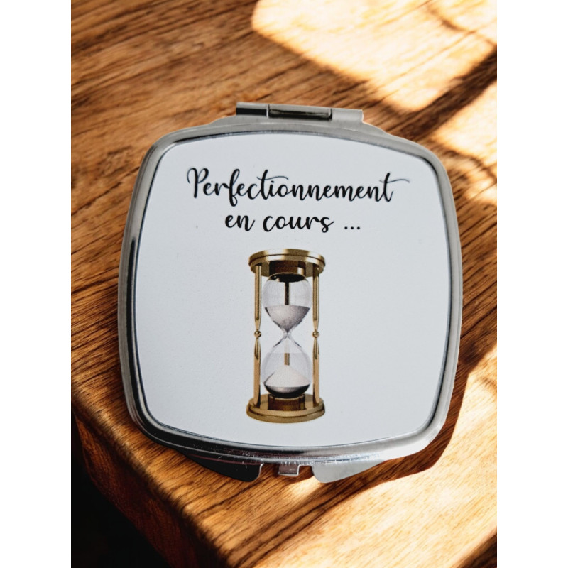 Miroir de poche personnalisé