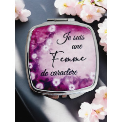 Miroir de poche personnalisé