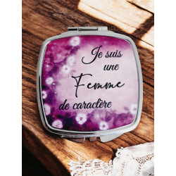 Miroir de poche personnalisé