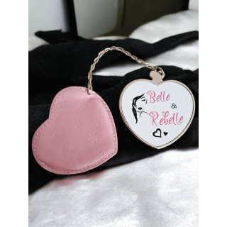 Miroir de poche personnalisé