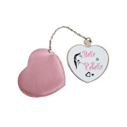 Miroir de poche personnalisé