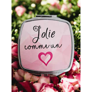 Miroir de poche personnalisé