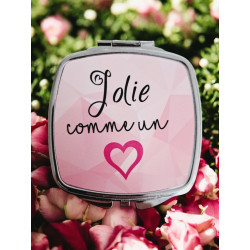 Miroir de poche personnalisé