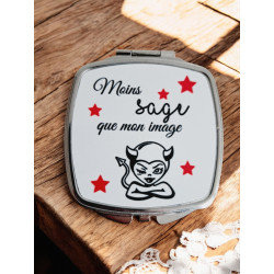 Miroir de poche personnalisé