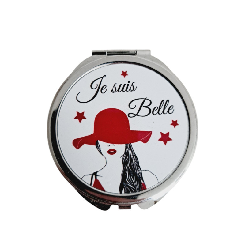 Miroir de poche personnalisé