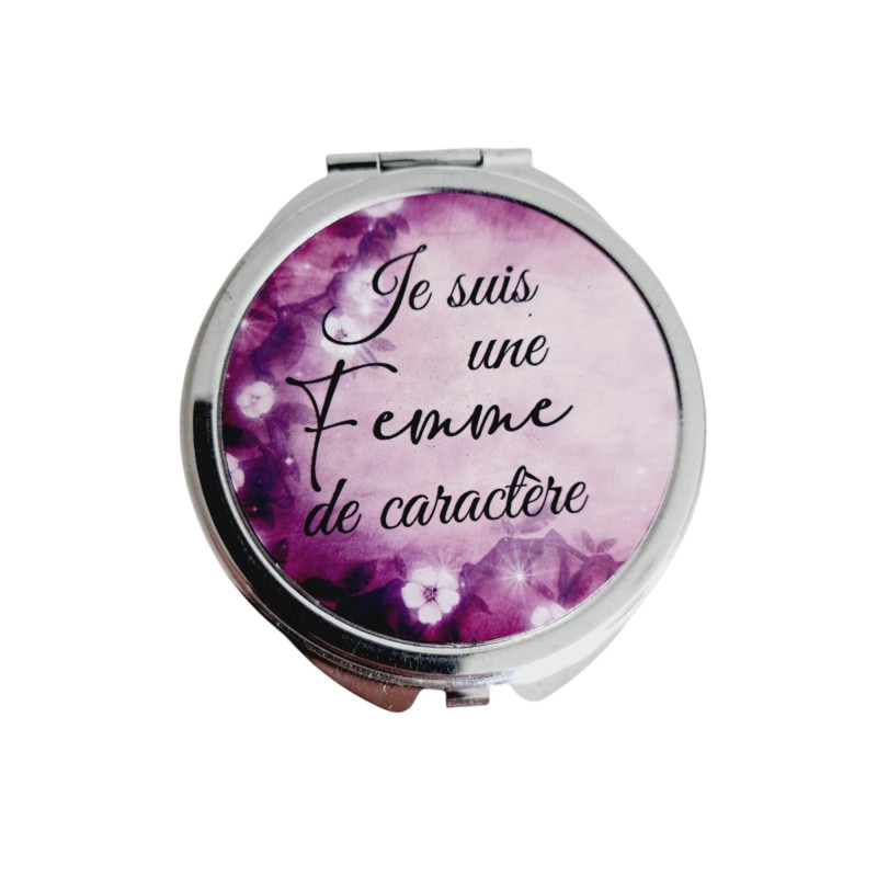 Miroir de poche personnalisé