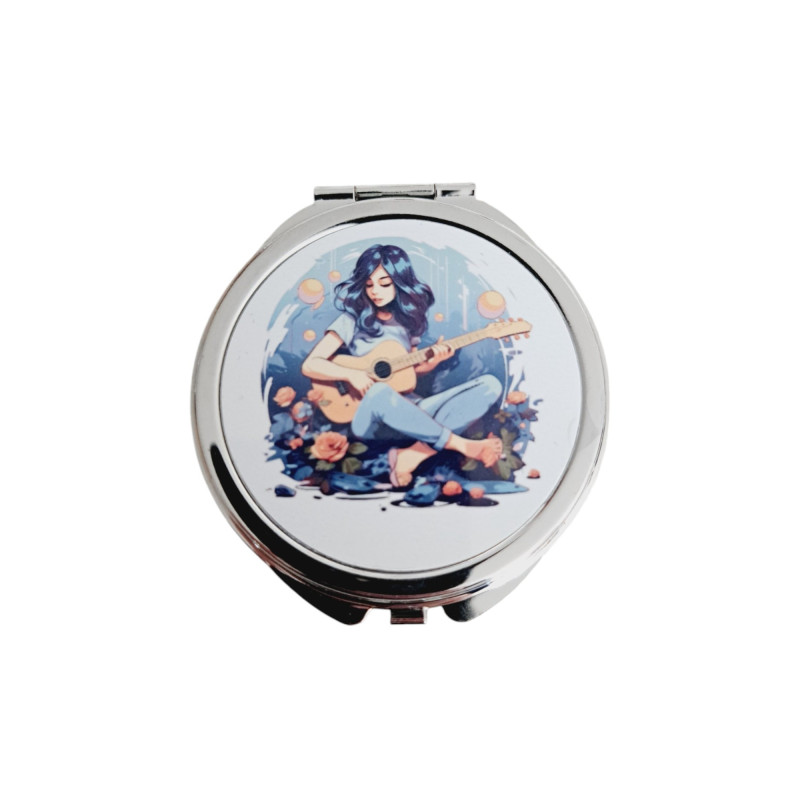 Miroir de poche personnalisé