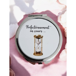 Miroir de poche personnalisé