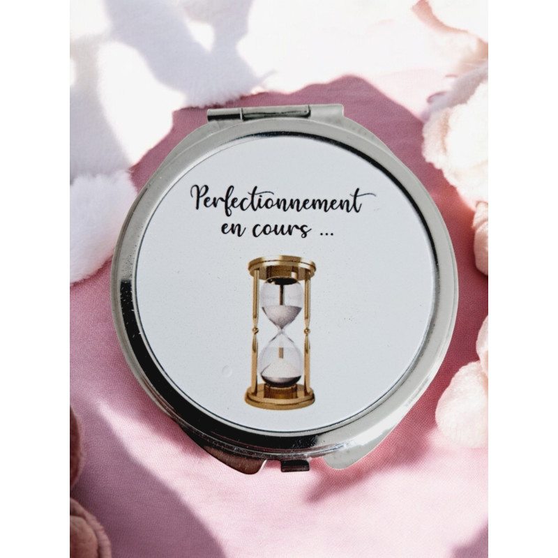 Miroir de poche personnalisé
