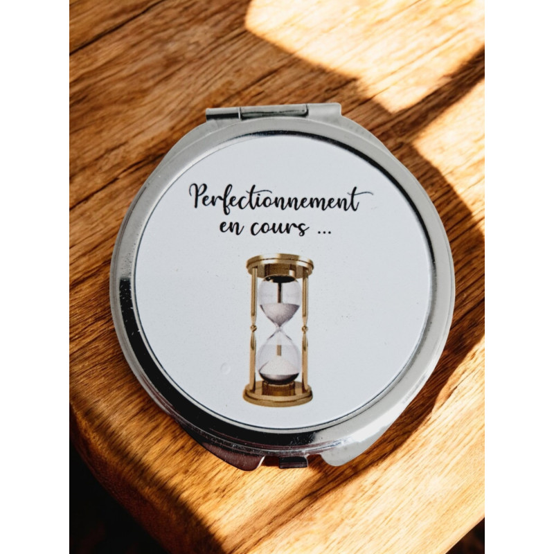 Miroir de poche personnalisé