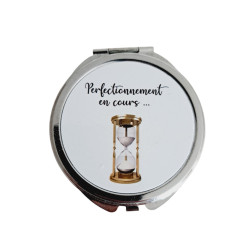 Miroir de poche personnalisé