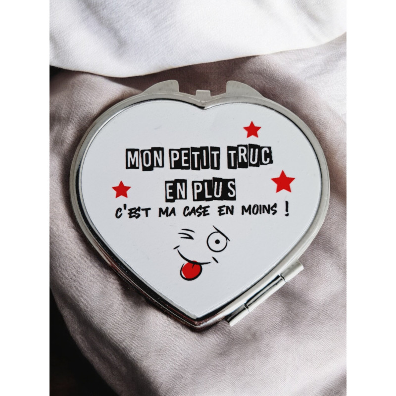 Miroir de poche personnalisé