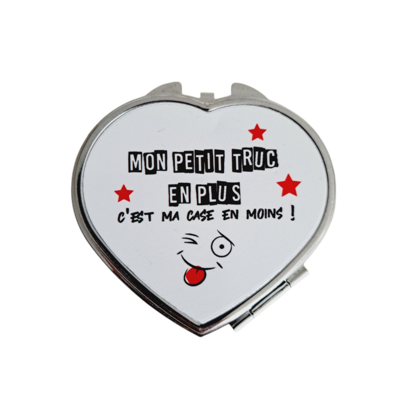 Miroir de poche personnalisé