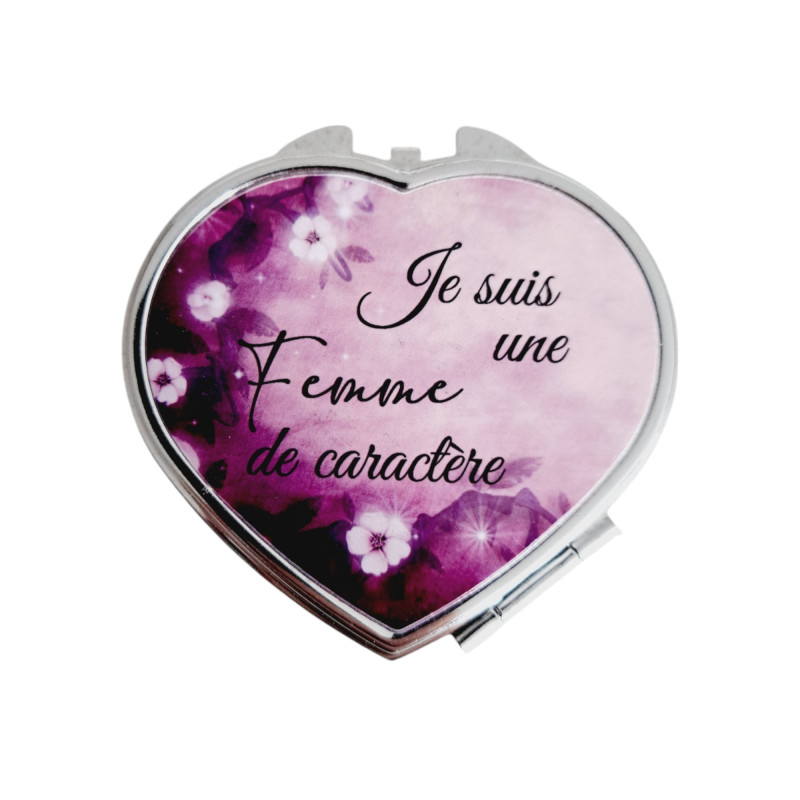 Miroir de poche personnalisé