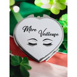 Miroir de poche personnalisé