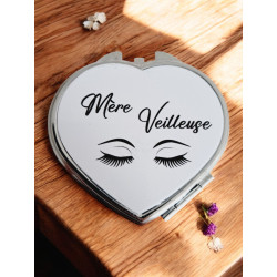 Miroir de poche personnalisé