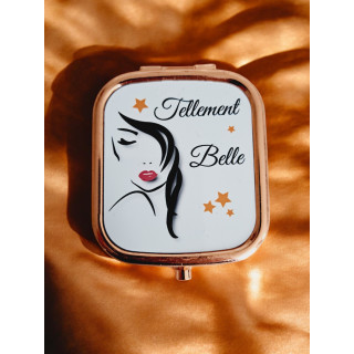 Miroir de poche personnalisé