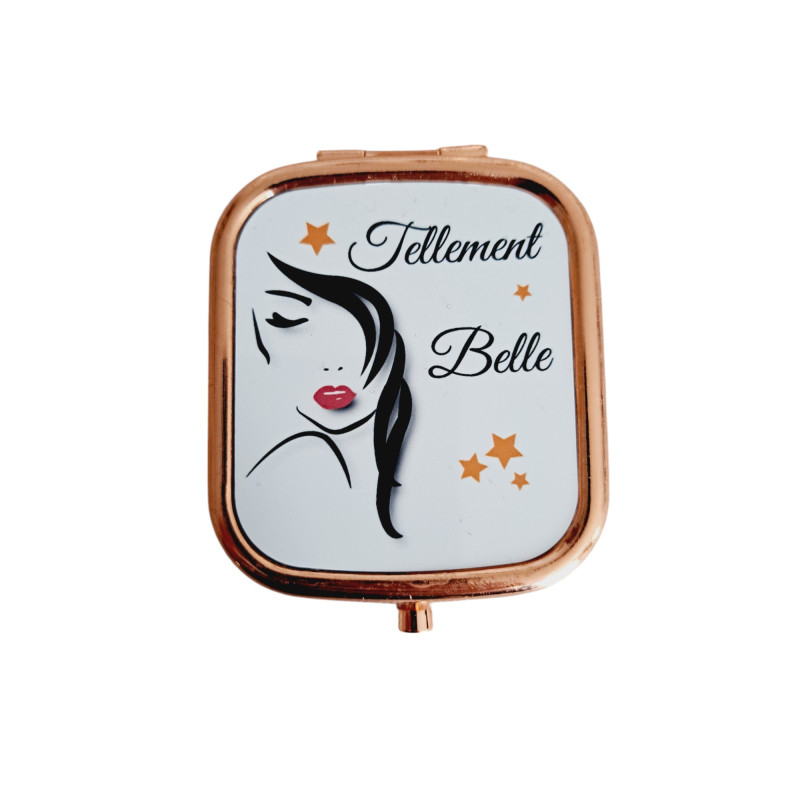 Miroir de poche personnalisé