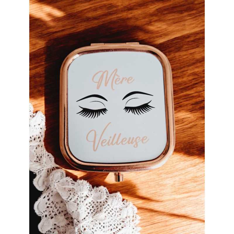 Miroir de poche personnalisé
