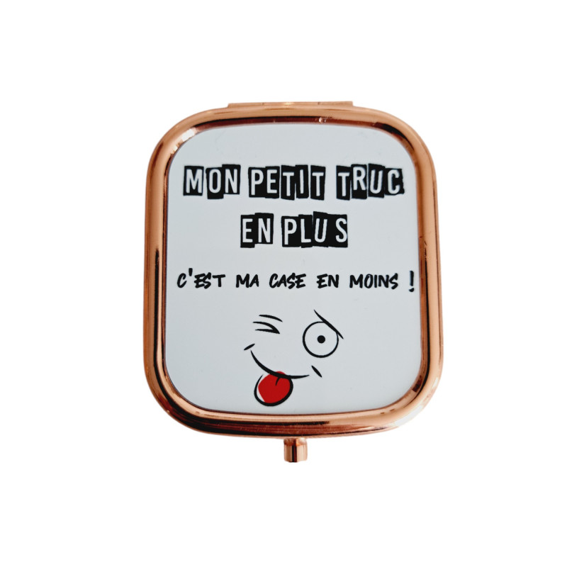 Miroir de poche personnalisé