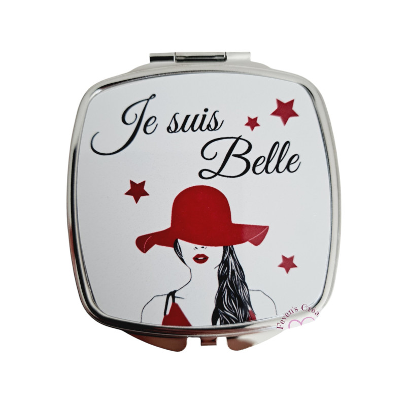 Miroir de poche personnalisé
