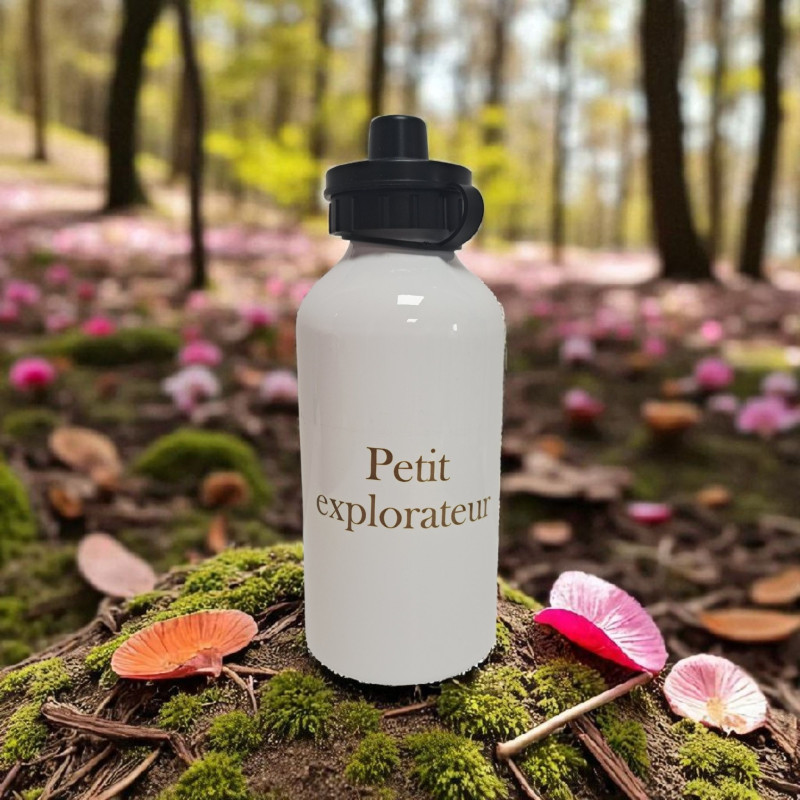 Exploratrice - Gourde Enfant Personnalisée