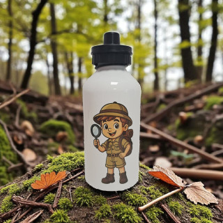 Exploratrice - Gourde Enfant Personnalisée
