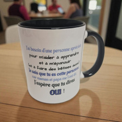 Mug "Ma marraine elle est vraiment trop chouette"