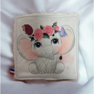 Lingette enfant en tissu & éponge