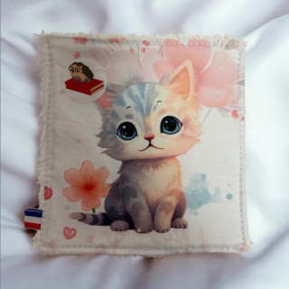 Lingette enfant en tissu & éponge