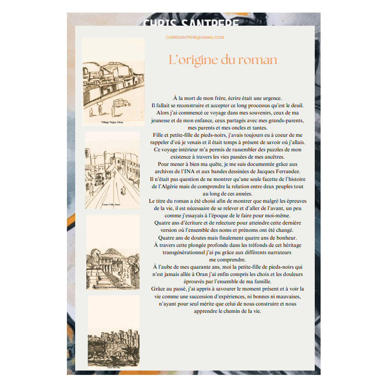 Livre "Canta y no llores - Le chemin du bonheur" Chris SANTPERE