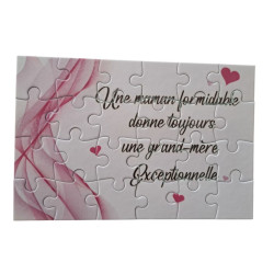 Annonce Grossesse - Puzzle